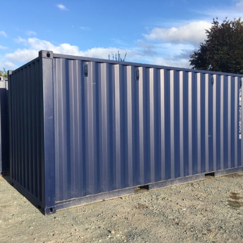 17f0d951-4fe6-41a4-8948-4803ffa47293 Contentor High-Cube de 20 pés, primeira viagem, azul