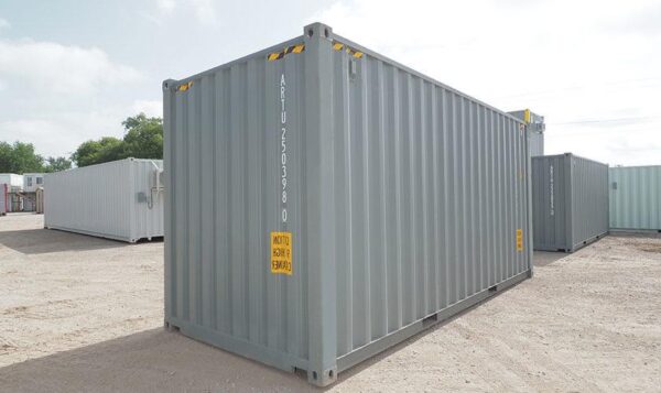 277de0e2-3ad7-451b-8b00-92808c02b4ca Contentor cinzento High-Cube de 20 pés (1ª viagem)