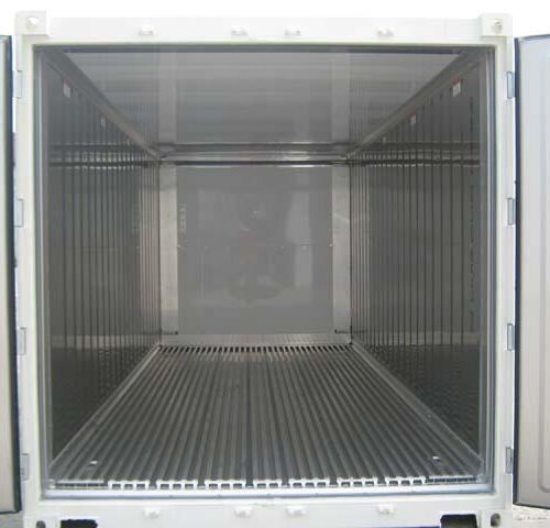 6a3df44a-5c3a-4313-918d-6a0f56bcfa62 Contentor refrigerado Reefer de 20 pés