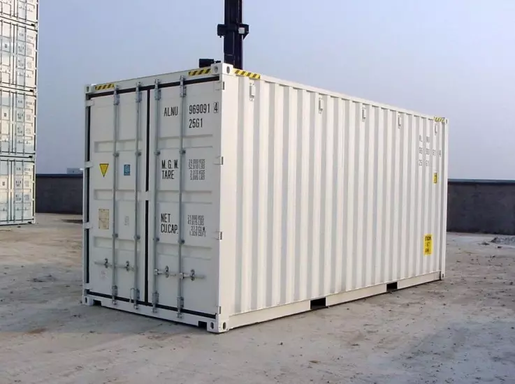 840 Contentor marítimo High Cube de 20 pés, primeira viagem