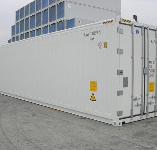 9e6a3864-b68e-4550-a727-78f4a858a9d2 Contentor refrigerado Reefer de 40 Pés