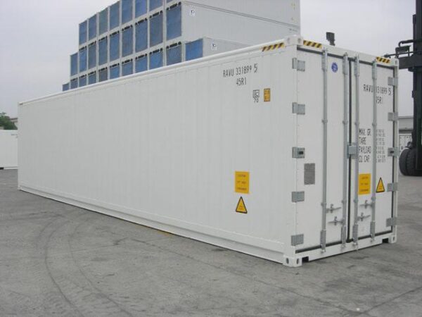 9e6a3864-b68e-4550-a727-78f4a858a9d2 Contentor refrigerado Reefer de 40 Pés