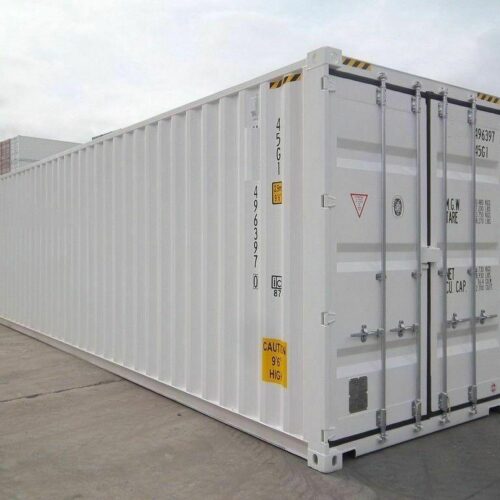 bbe53458-b93a-456d-b2dd-85315a92406f Contentor High-Cube de 40 pés – 1ª viagem