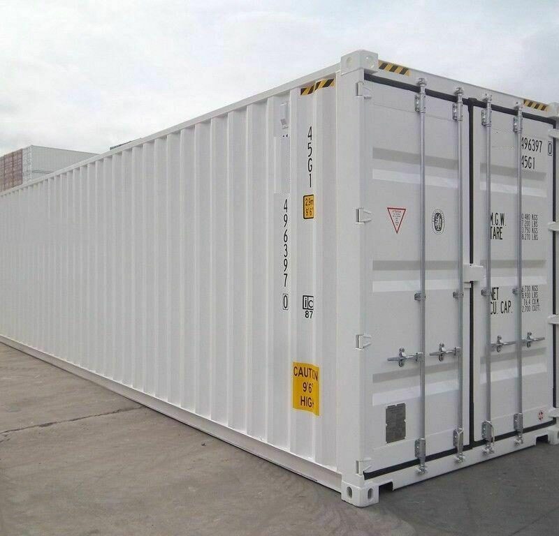 bbe53458-b93a-456d-b2dd-85315a92406f Contentor High-Cube de 40 pés – 1ª viagem