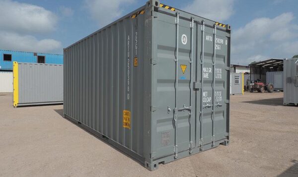 d578ff5e-bac6-4be8-bcd5-fefb6c6c5d65 Contentor cinzento High-Cube de 20 pés (1ª viagem)