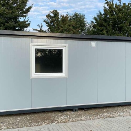 d8011ade-3efa-42a9-8c62-11e6bcc8475c CONTENTOR DE ESCRITÓRIO USADO (DIM. 6,00 x 2,40 M) + CASA DE BANHO – DUCHE – COZINHA