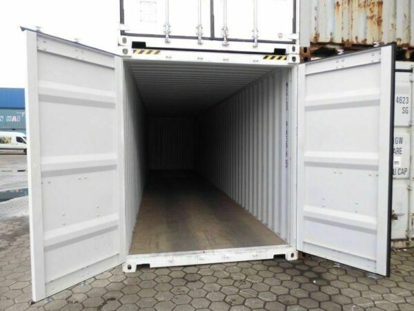 e46dd3a5-8079-4fe1-b7cb-585c6289c50e Contentor High-Cube de 40 pés – 1ª viagem