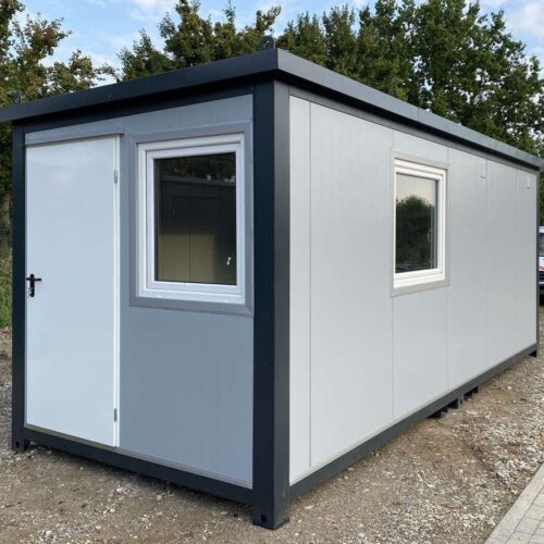 e8ba042e-b4e7-48bc-97b2-cfb2266b1dd7 CONTENTOR DE ESCRITÓRIO USADO (DIM. 6,00 x 2,40 M) + CASA DE BANHO – DUCHE – COZINHA