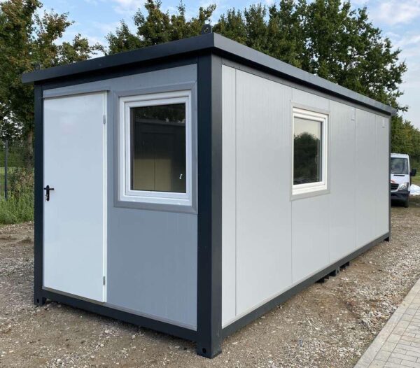 e8ba042e-b4e7-48bc-97b2-cfb2266b1dd7 CONTENTOR DE ESCRITÓRIO USADO (DIM. 6,00 x 2,40 M) + CASA DE BANHO – DUCHE – COZINHA