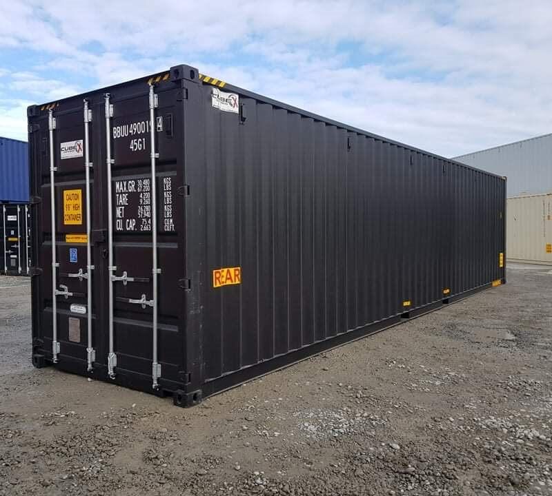 f8e2eaab-925e-4aec-b3b7-49de66581603 Contentor High-Cube de 40 pés – 1ª viagem