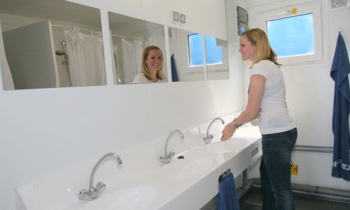 Contentor sanitário de 4,88 m (16 Pés)