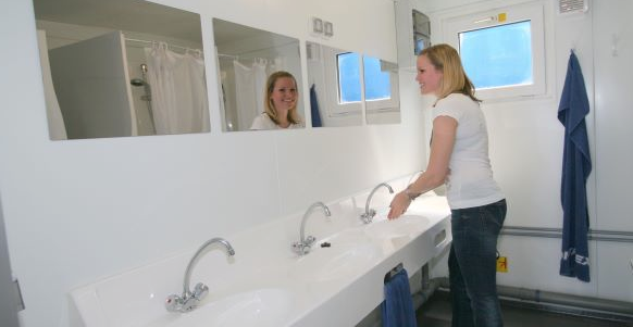Contentor sanitário de 4,88 m (16 Pés)
