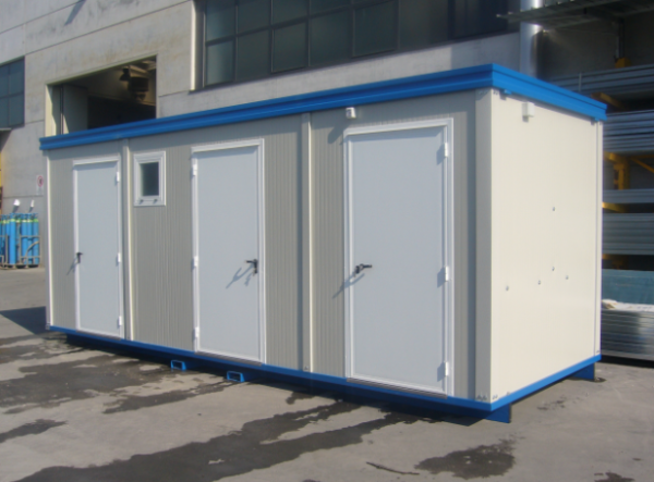 RECIPIENTE SANITÁRIO (DIM. 6,00 X 2,40 M)