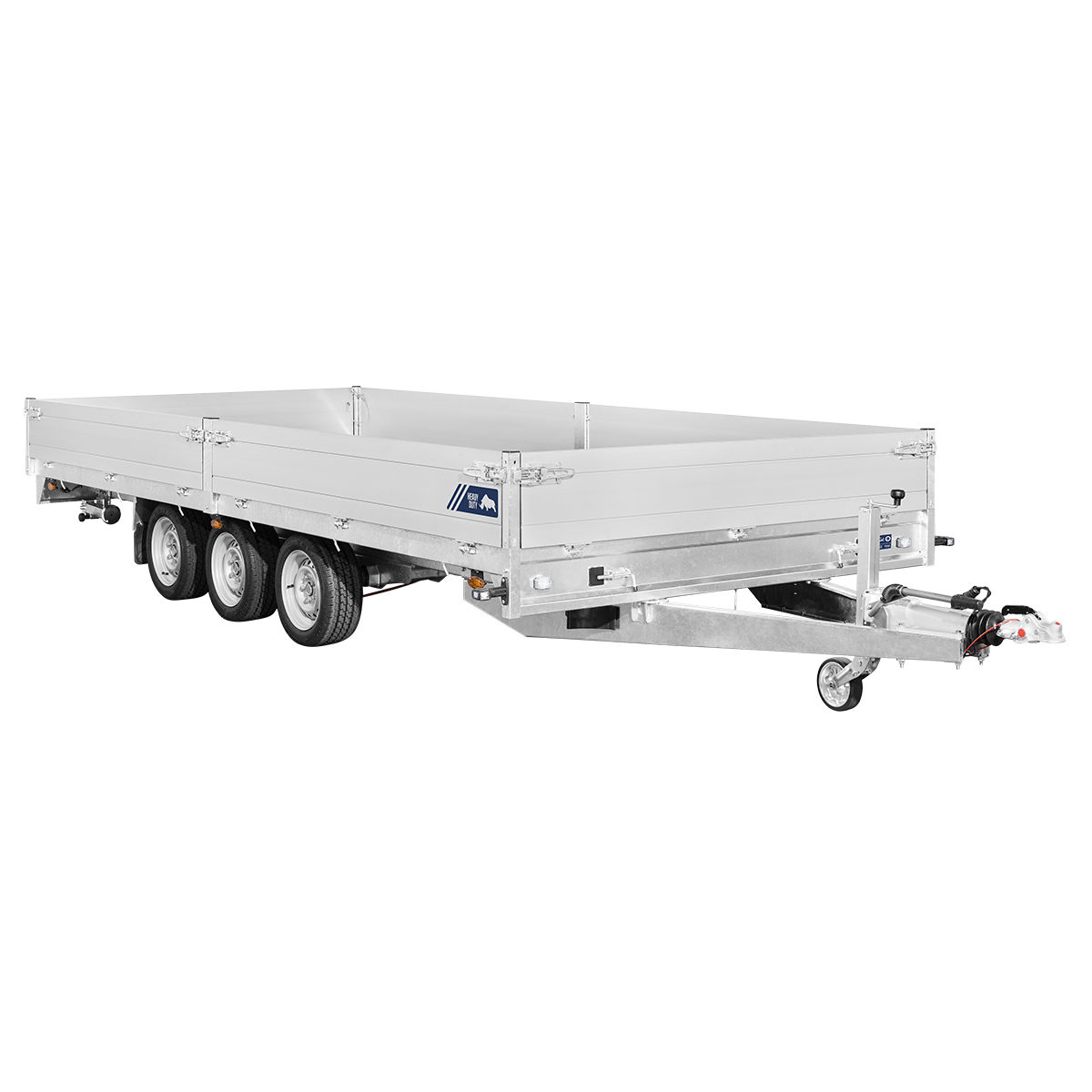 PL50620435003HD-1 Plataforma multifunções SARIS HEAVY DUTY – Peso Bruto Total (PBT) 3500 kg – Rampas + Guincho incluídos