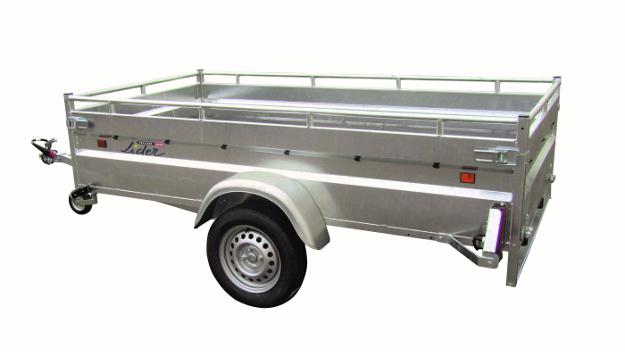 Reboque robusto 40393 - Peso Bruto Total 500 kg (253 x 134) - LIDER