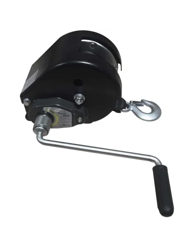 treuil-manuel-auto-freine-2950kg-sangle-remorque-bateau Guincho manual de 2950 kg